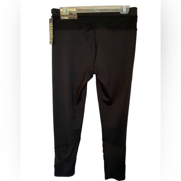 NWT  Infinite Performance Power Leggings Black Ladies Lg - Picture 2 of 11